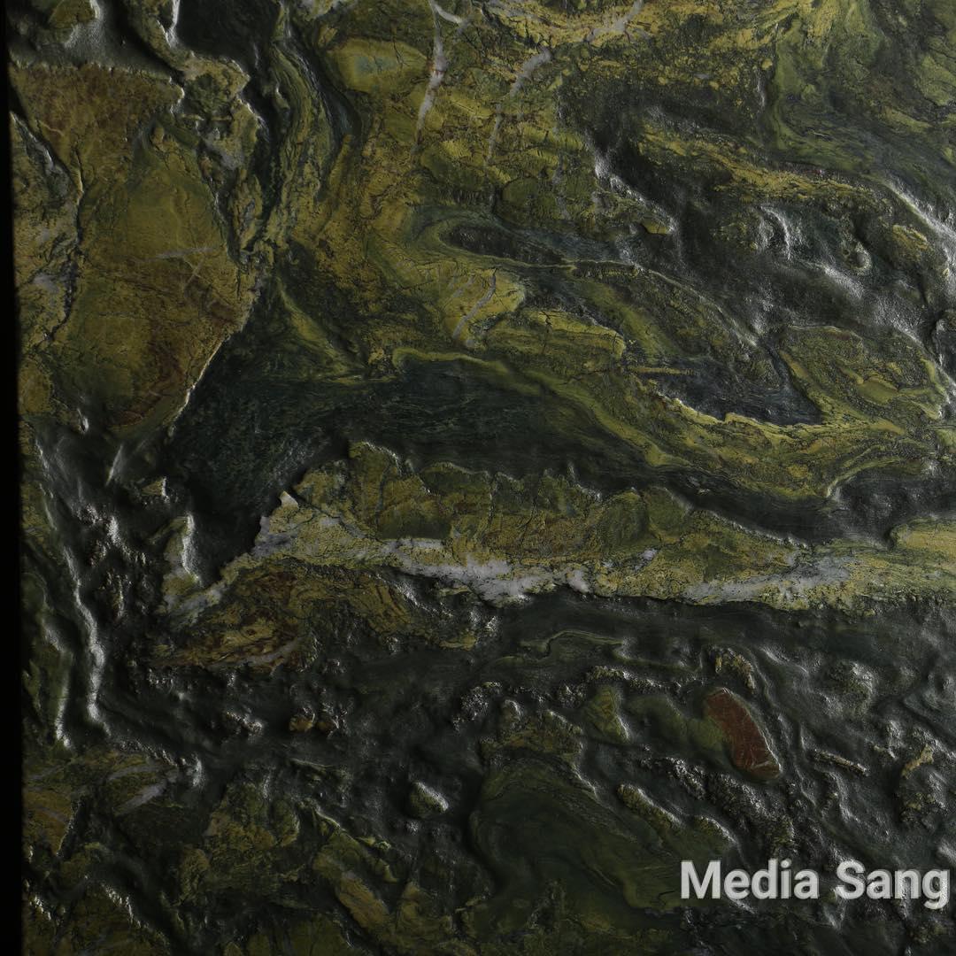 سنگ گرانیت سبز جنگلی بیرجند بوشهر چرمی |MediaSang - مدیا سنگ